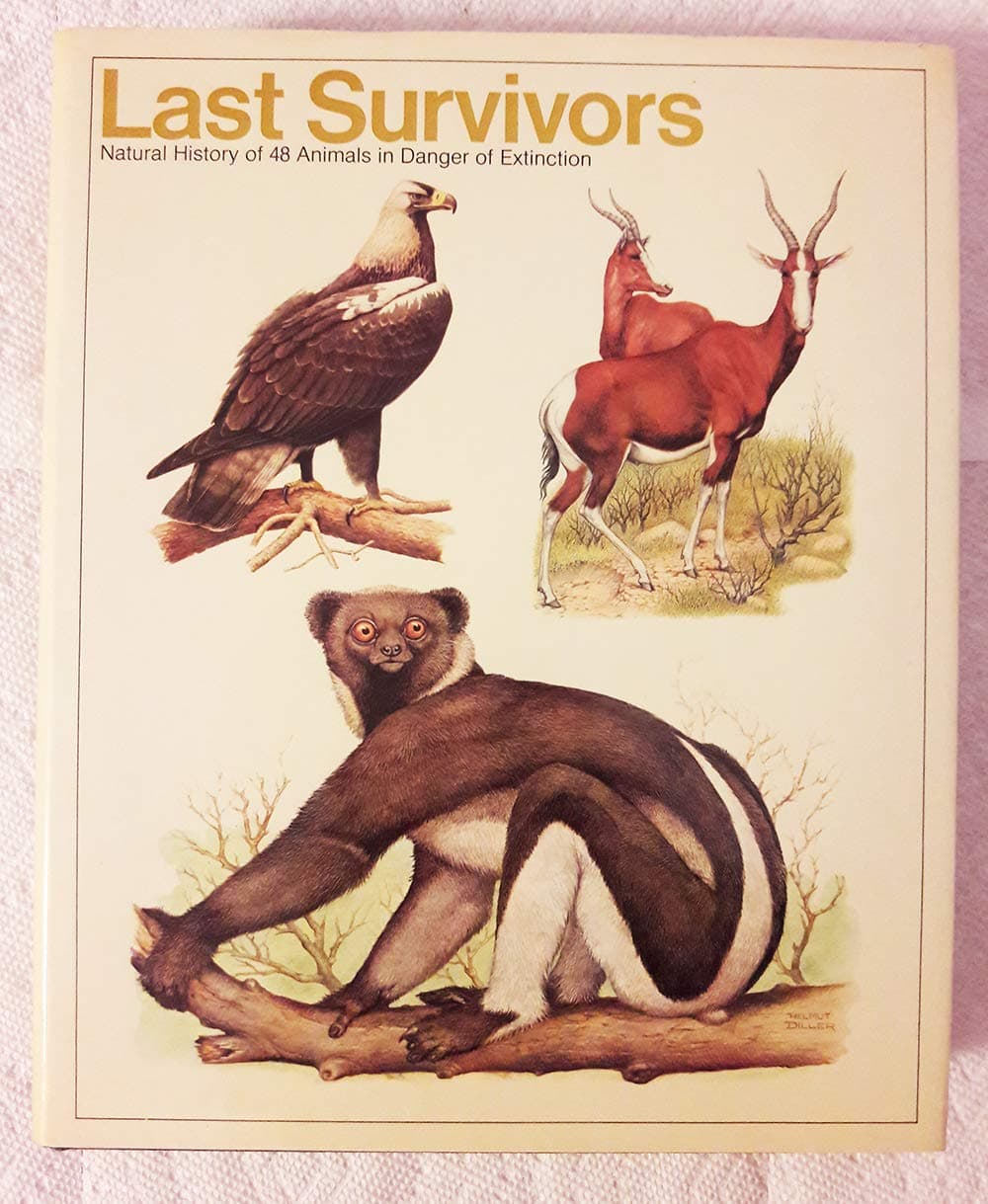 Last Survivors - Natural History of 48 Animals in Danger of Extinction [Hardcover] Noel Simon; Paul Geroudet; Helmut Diller and Paul Barruel by null