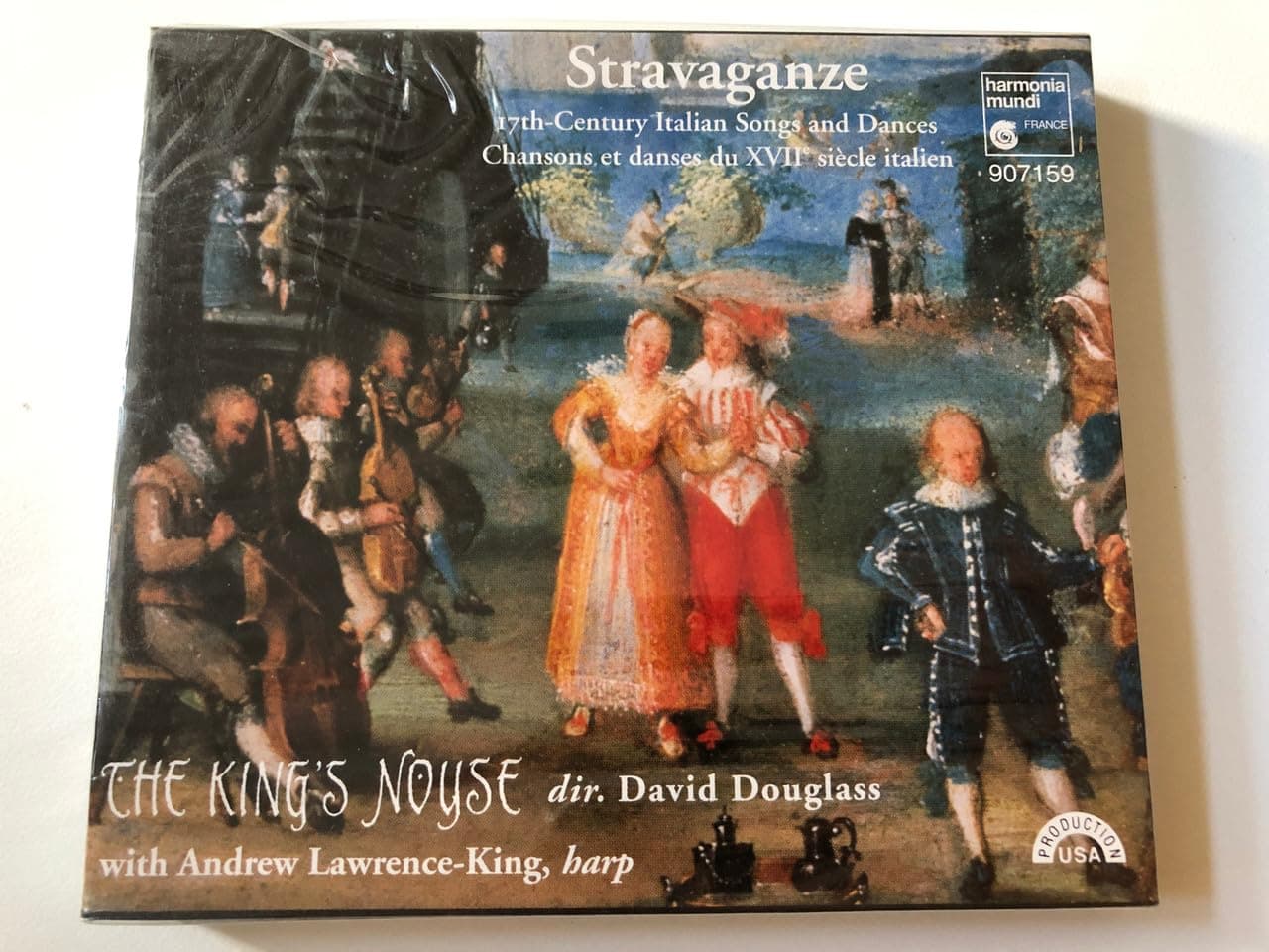 Stravaganze: 17th-Century Italian Songs and dances [Audio CD] David Douglass; The King's Noyse and Andrew Lawrence-King