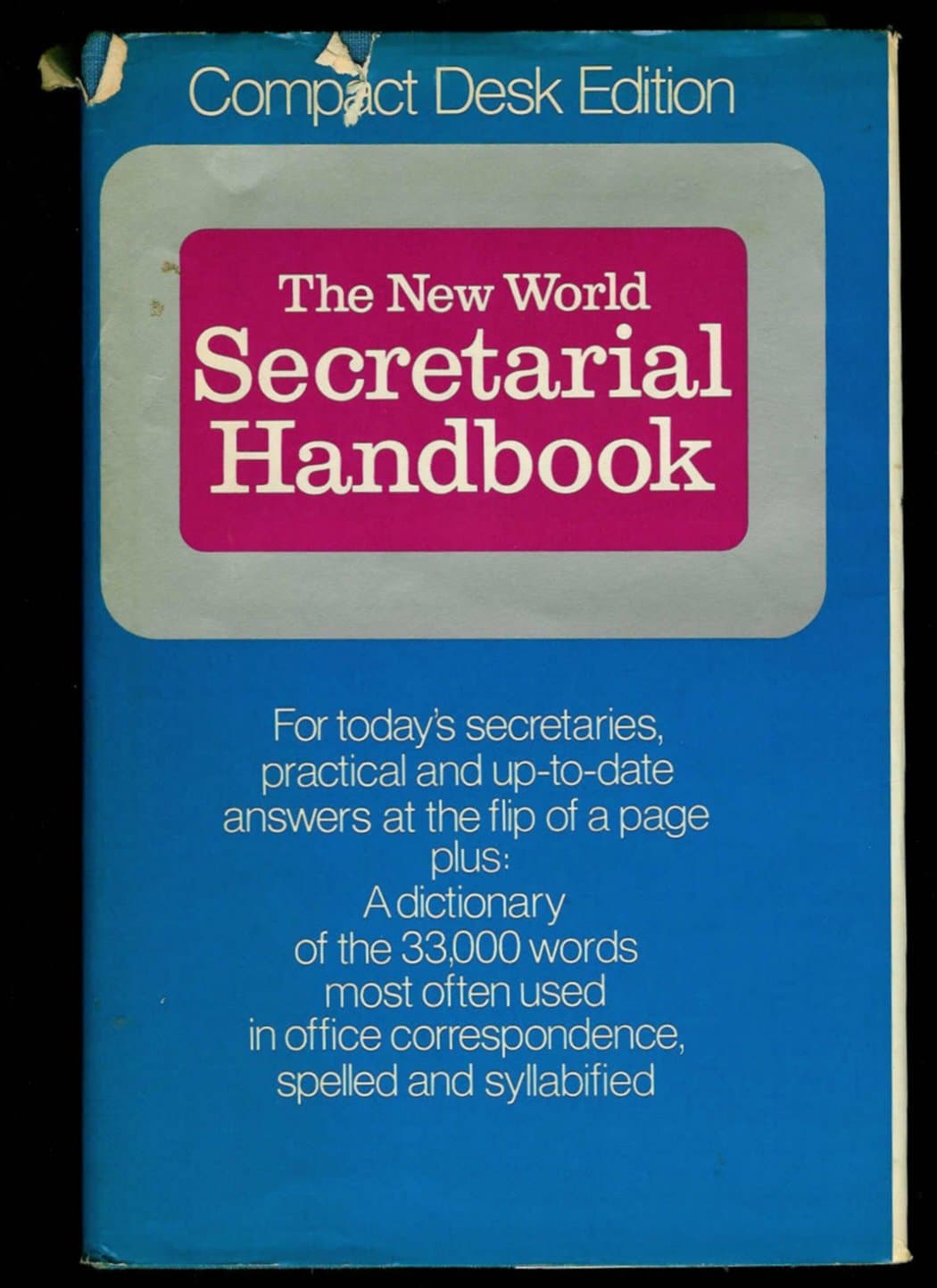 The New World Secretarial Handbook Klein, Aaron E. by null