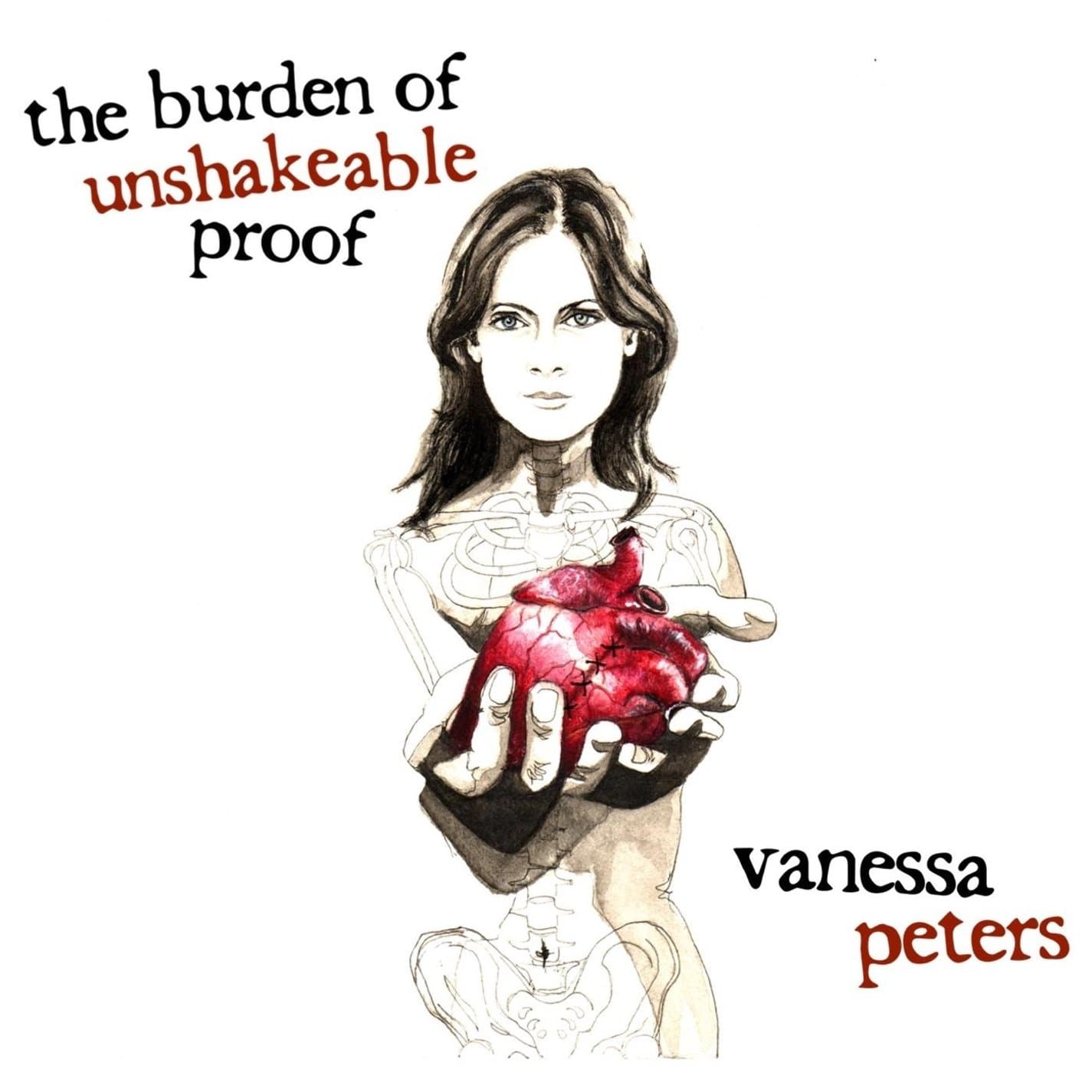 The Burden Of Unshakeable Proof [Audio CD] Vanessa Peters by null