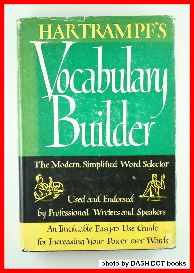 Hartrampf's vocabulary-builder Hartrampf, Gustavus A by null