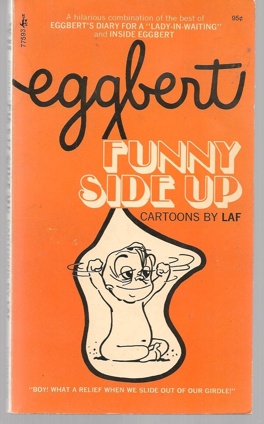 Eggbert: Funny Side Up [Paperback] Eggbert, Cartoons By Laf by null