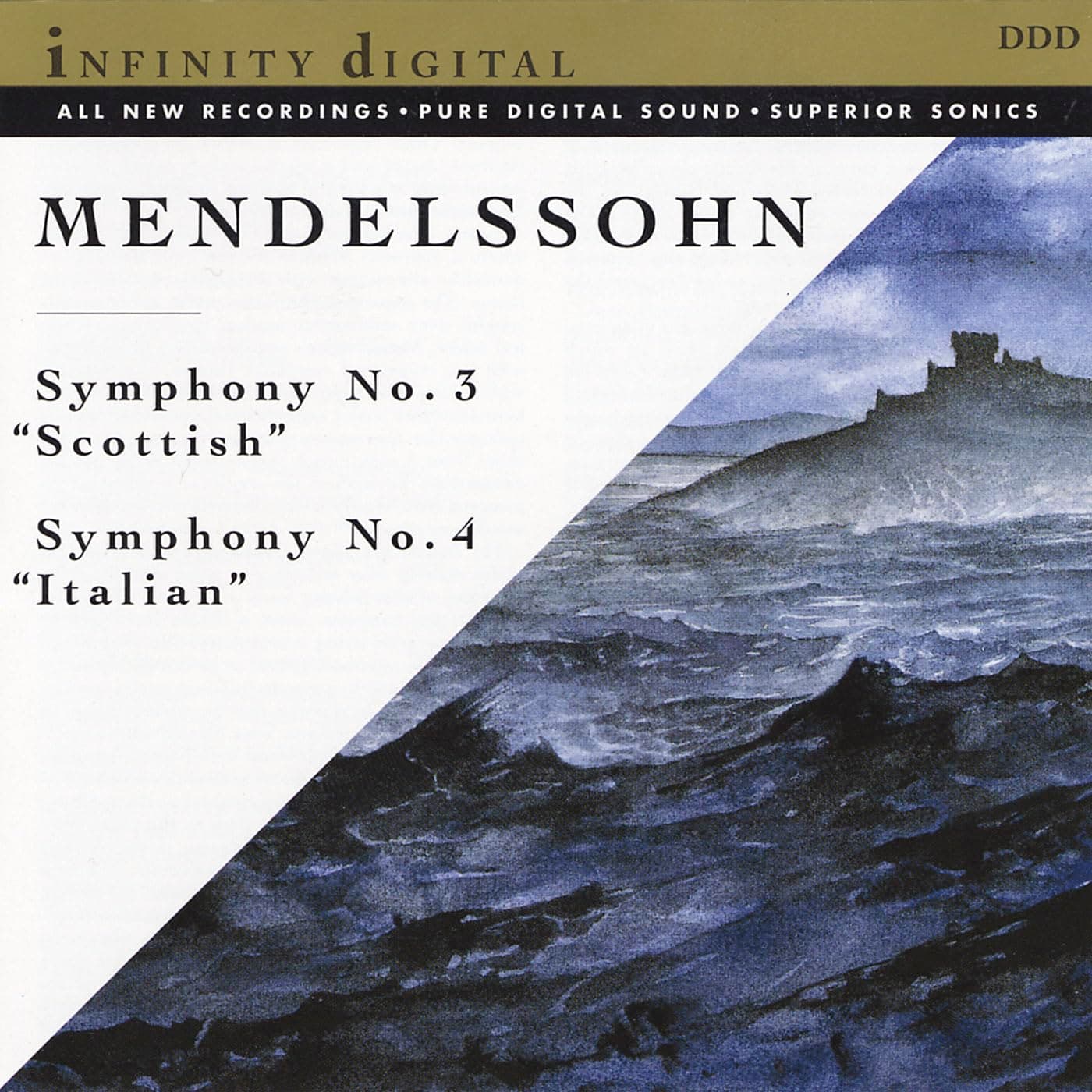 Mendelssohn: Symphony No. 3 "Scottish" & Symphony No. 4 "Italian" [Audio CD] The Georgian Festival Orchestra, Jahni Mardjani by null