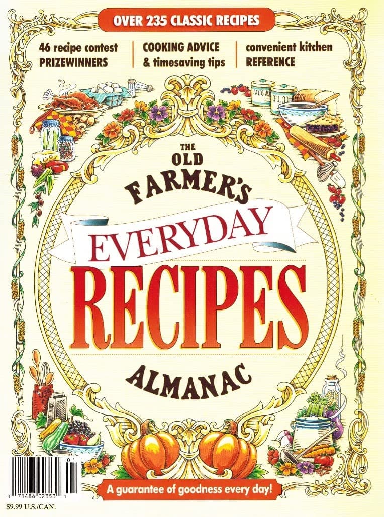 The Old Farmer's Almanac Everyday Recipes 2010 [Paperback] Unknown by null