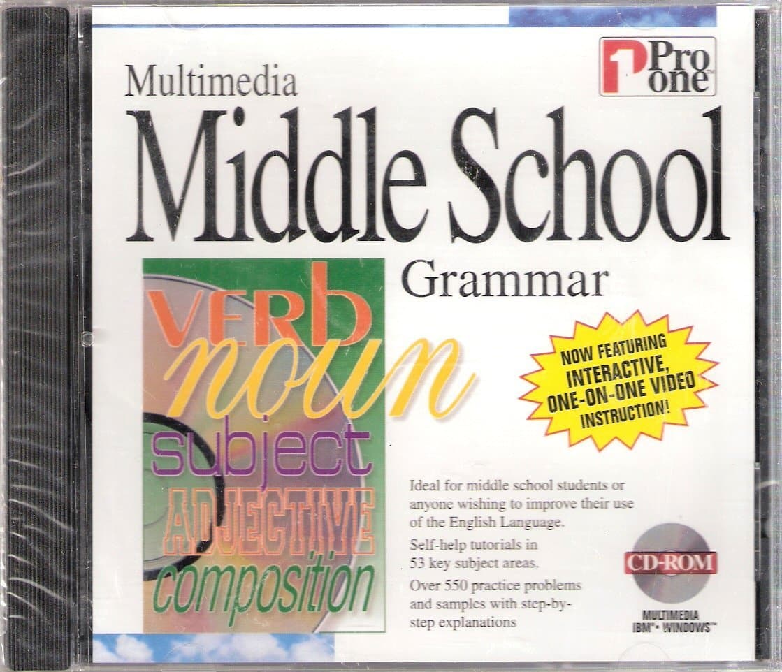 Multimedia Middle School Grammar