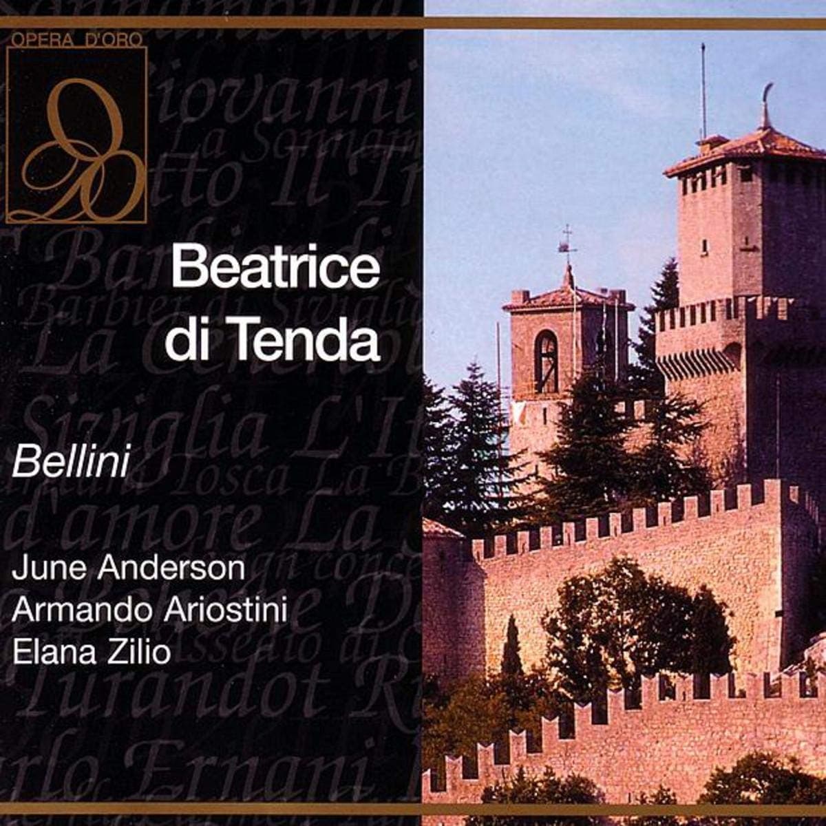 Bellini: Beatrice Di Tenda / Anderson, Ariostini, Masini, et al [Audio CD] ANDERSON/ARIOSTINI/MASINI