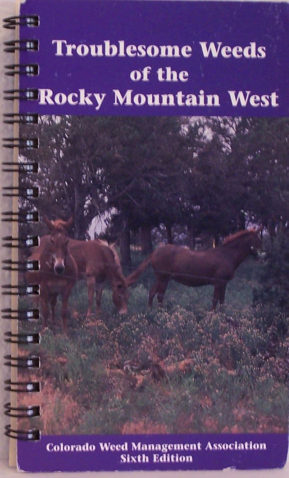 Troublesome Weeds of the Rocky Mountain West [Spiral-bound] Steve Anthony by null