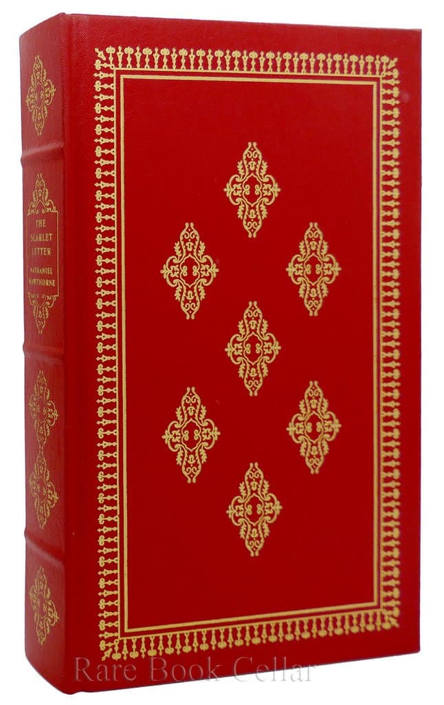 THE SCARLET LETTER Franklin Library [Hardcover] Nathaniel Hawthorne by null