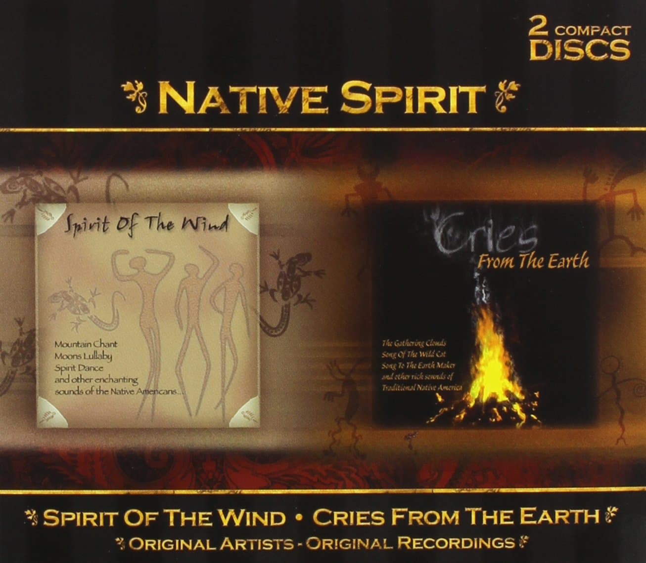 Spirit of the Wind/Cries from the Earth [Audio CD] Various Artists