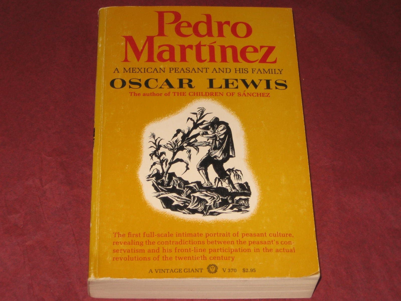 Pedro Martinez: A Mexican Peasant And His Family [Paperback] Oscar Lewis and Alberto Beltran by null