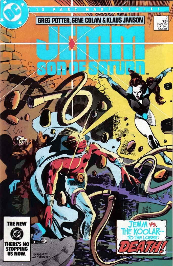 Jemm, Son of Saturn (1984) #2 [Unknown Binding] Greg Potter by null