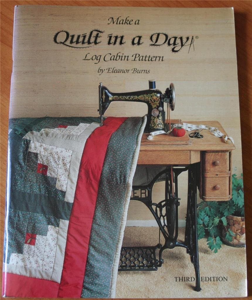 Quilt in a Day: Log Cabin Pattern Burns, Eleanor;Burns, William J. by null