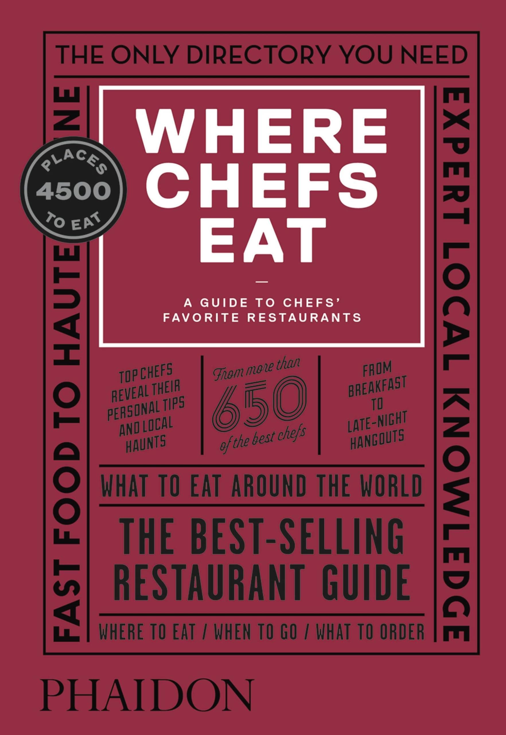 Where Chefs Eat: A Guide to Chefs' Favorite Restaurants [Hardcover] Warwick, Joe; Stein, Joshua David and Mirosch, Natascha by null