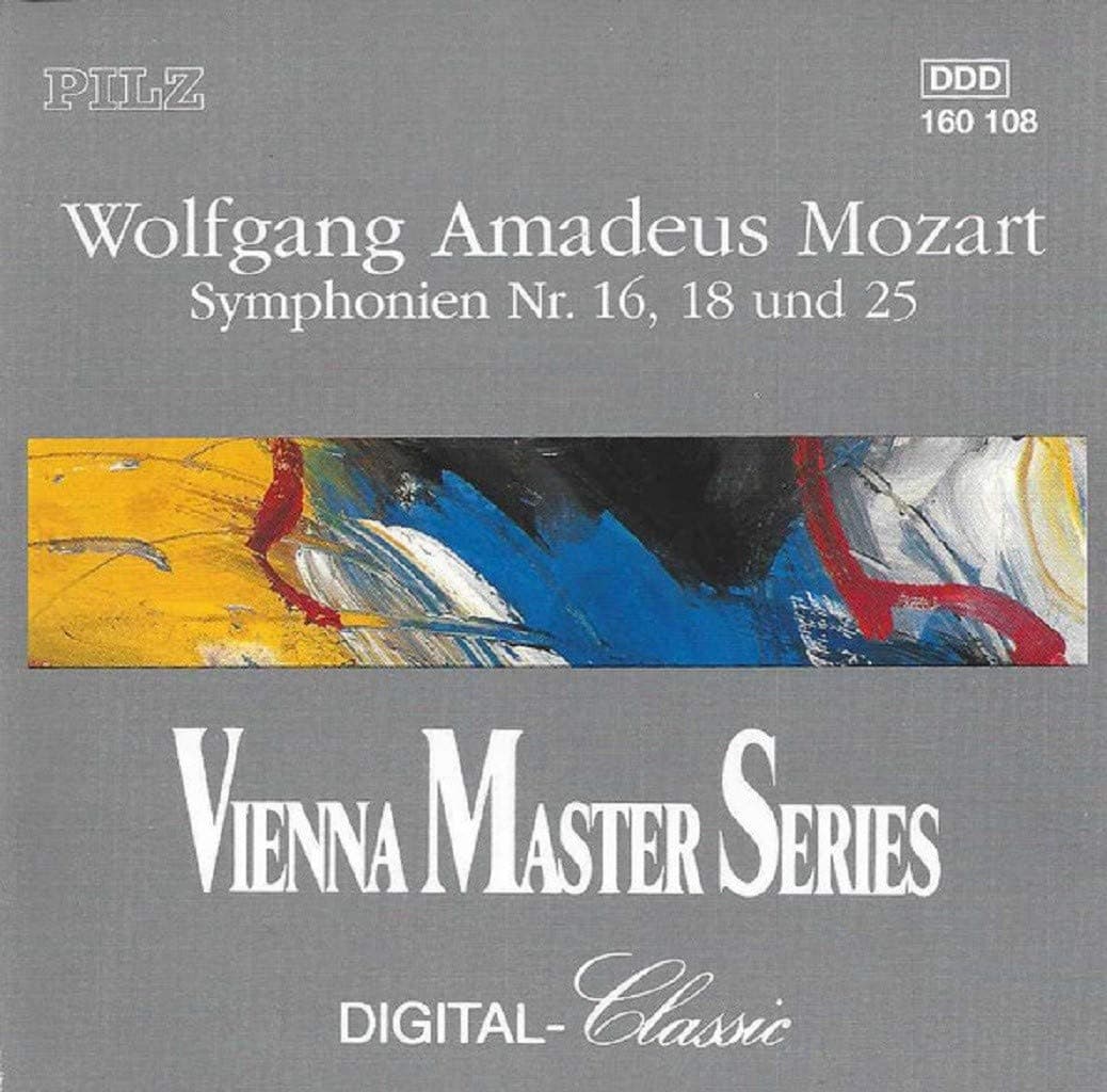 Mozart: Symphonies Nos. 16, 18 & 25