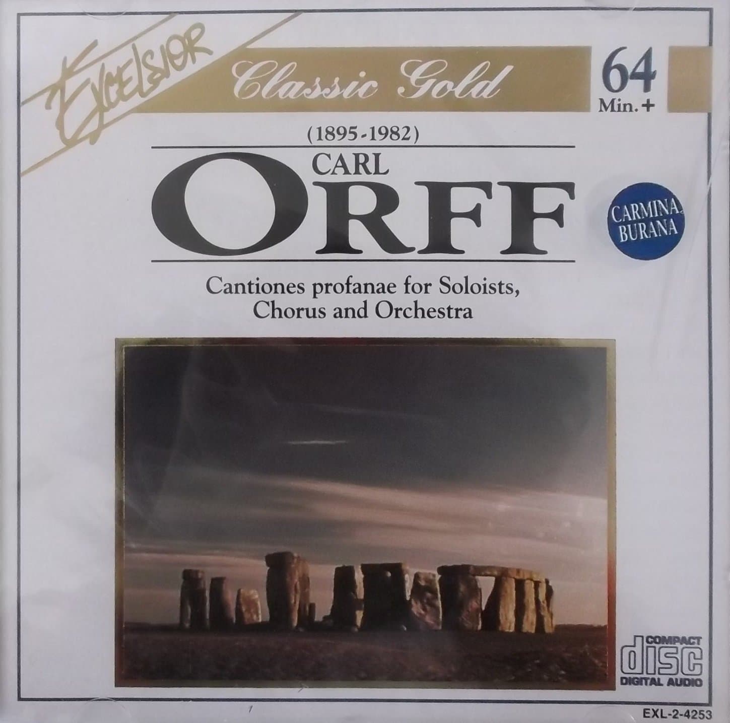Carl Orff: Carmina Burana (Cantiones profanes) [Audio CD]