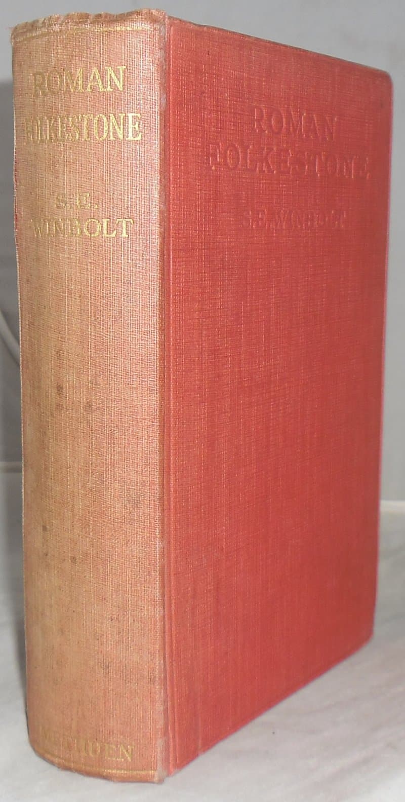Roman Folkestone [Hardcover] S.E.Winbolt by null