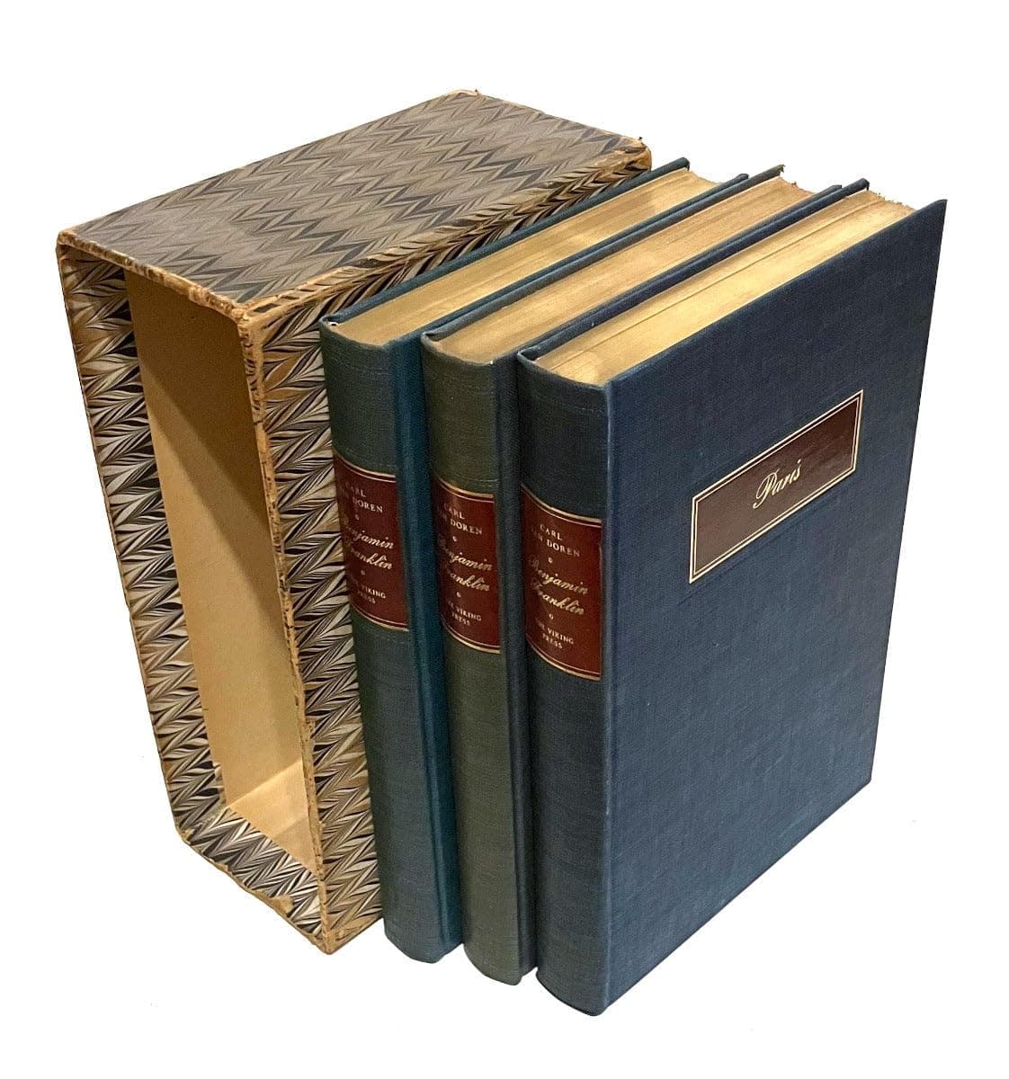 Benjamin Franklin [Hardcover] van doren by null