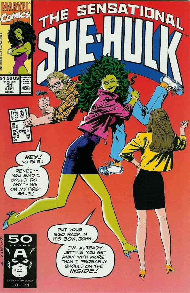 Sensational She-Hulk #32 [Comic] John Byrne by null