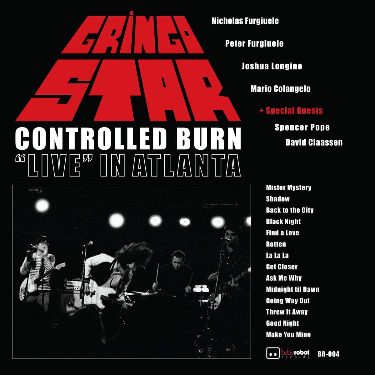 Controlled Burn: Live In Atlanta [Audio CD] GRINGO STAR by null