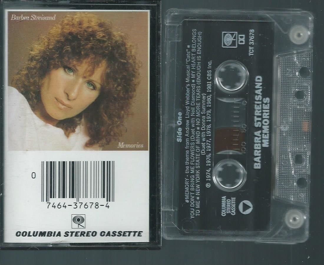 Memories [Audio Cassette] Barbra Streisand by null