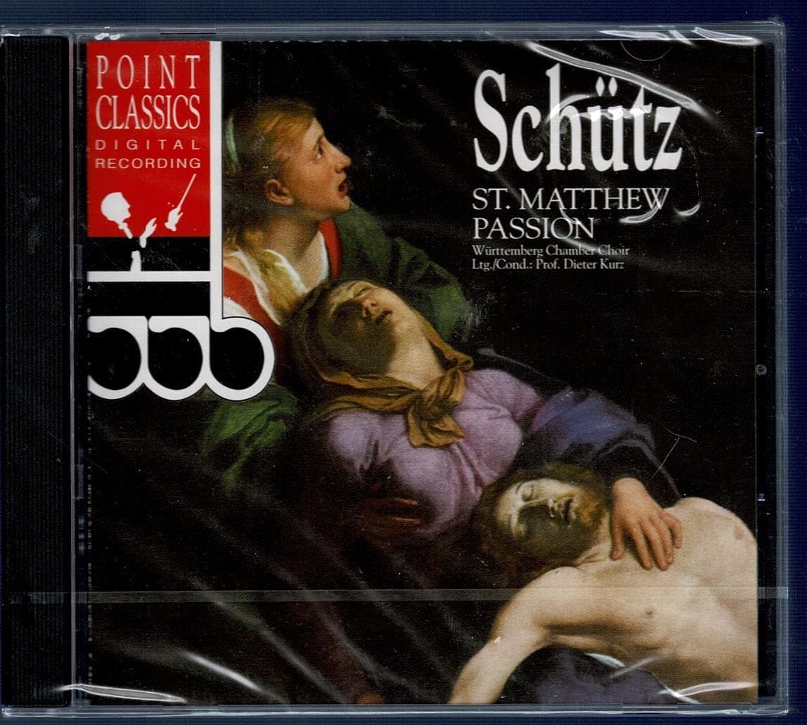 Sch�tz: St. Matthew Passion [Audio CD] Heinrich Schutz; Dieter Kurz; Hans Peter Blochwitz; Herbert Klein; Wutteremberg Chamber Choir; Walter Heldwein; Rafael Krol; Margit Hungerbuhler; Sylvia Geppert and Cornelius Hauptmann