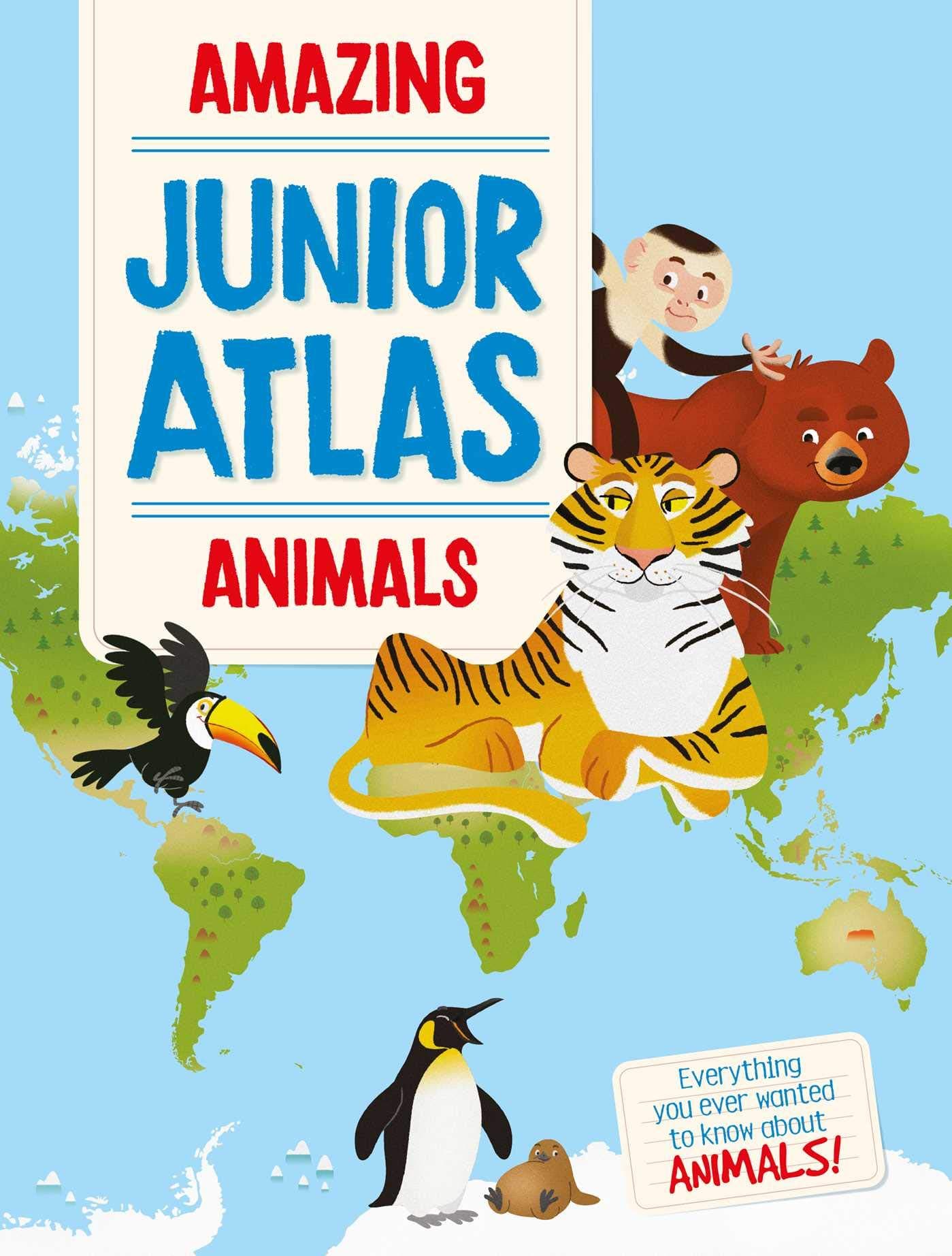 Amazing Junior Atlas - Animals [Hardcover] YoYo Books, YoYo Books by null