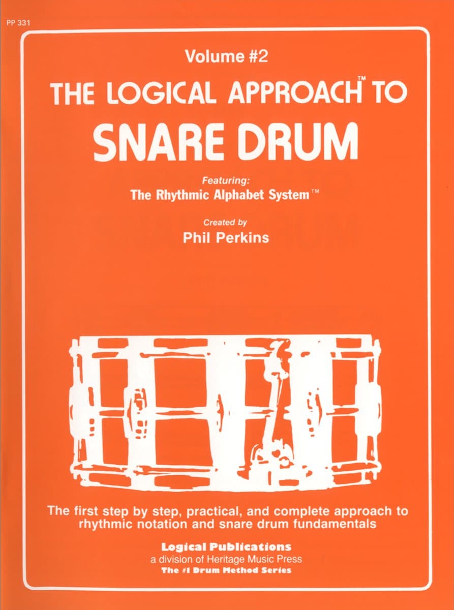 Logical Approach to Snare Drum Vol 2 [Paperback] Phil Perkins by null