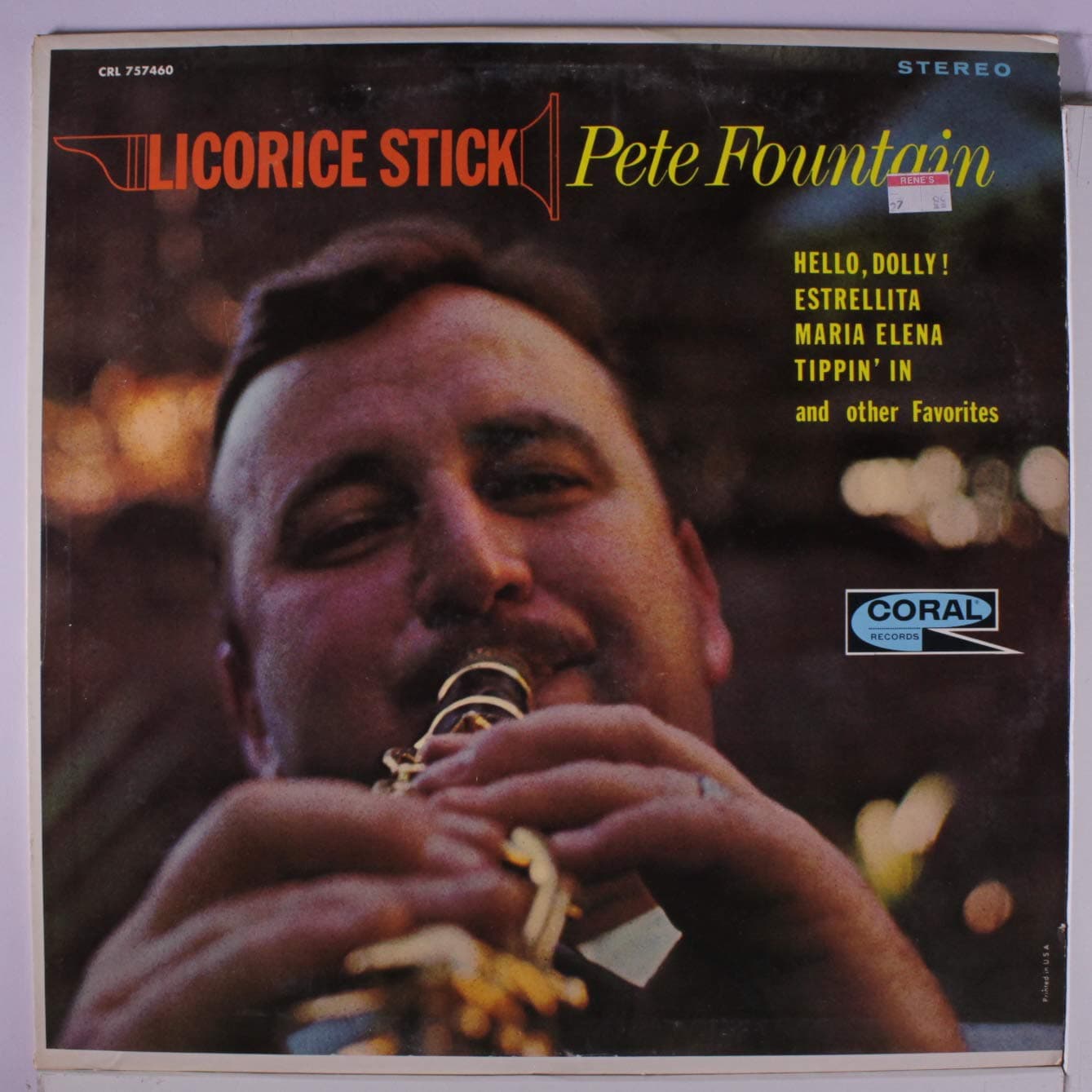 Licorice Stick [Vinyl] PETE FOUNTAIN by null