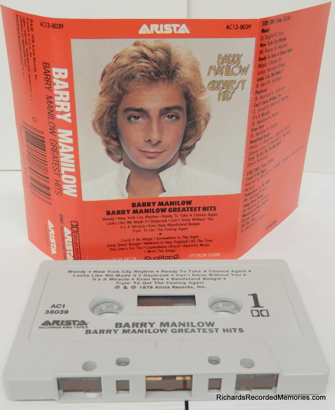 Greatest Hits [Audio Cassette] Manilow,Barry by null