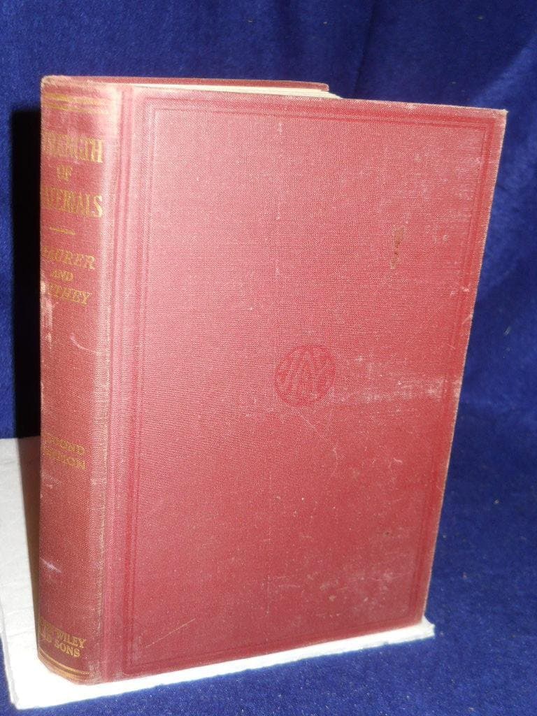 Strength of Materials. Second Edition [Hardcover] maurer,edward r and morton withey by null