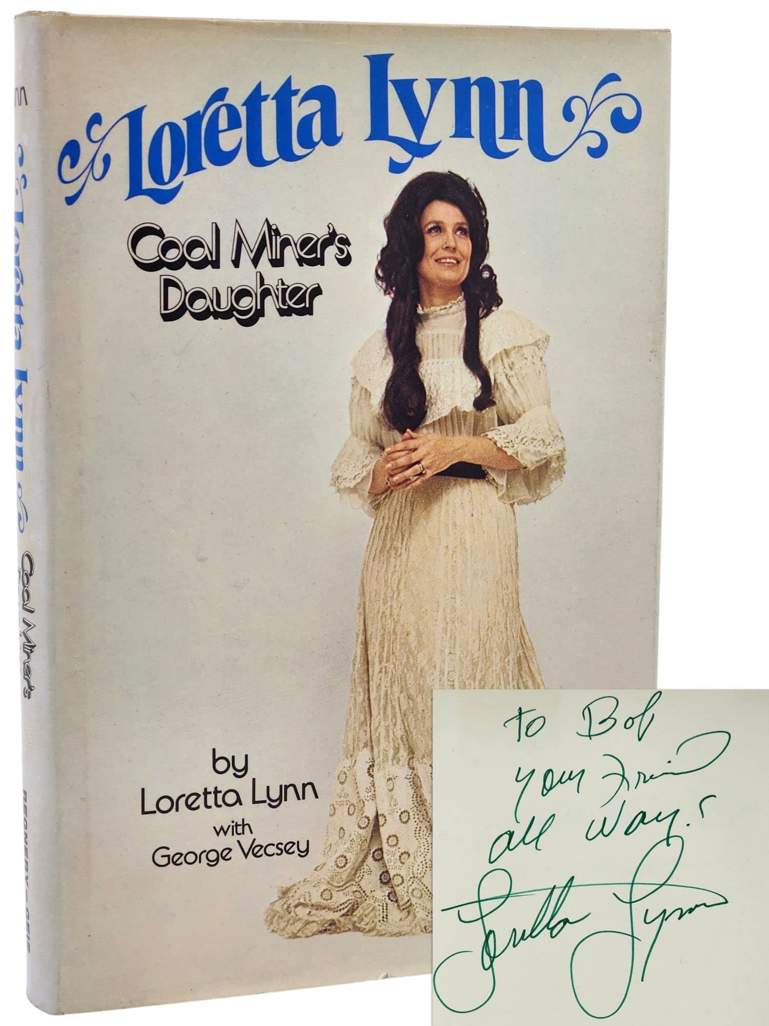 Loretta Lynn: Coal Miner's Daughter Loretta Lynn and George Vecsey by null