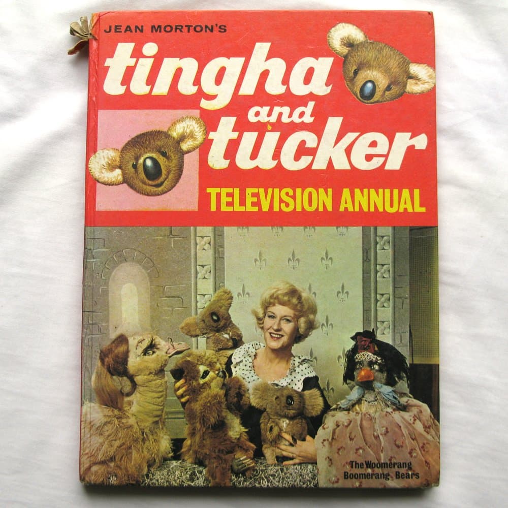 Jean Morton's Tingha and Tucker Television Annual (The Woomerang Boomerang Bears) by unknown author