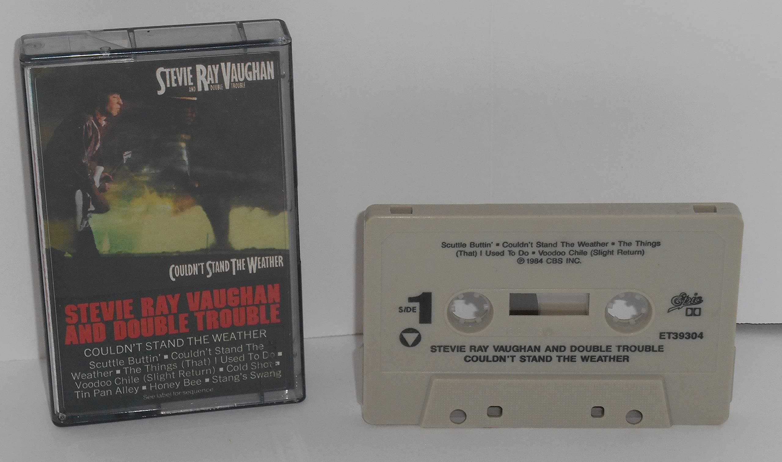 COULDN'T STAND THE WEATHER [Audio Cassette] Stevie Ray Vaughan & Double Trouble by null