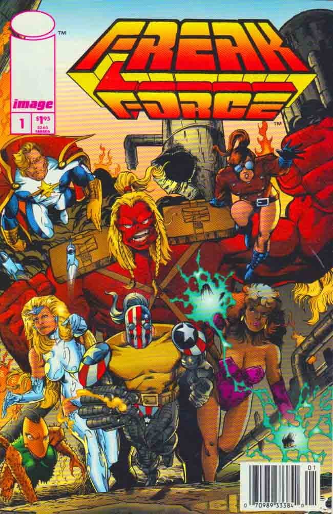 FREAK FORCE #1, December 1993 [Comic] Erik Larsen by null