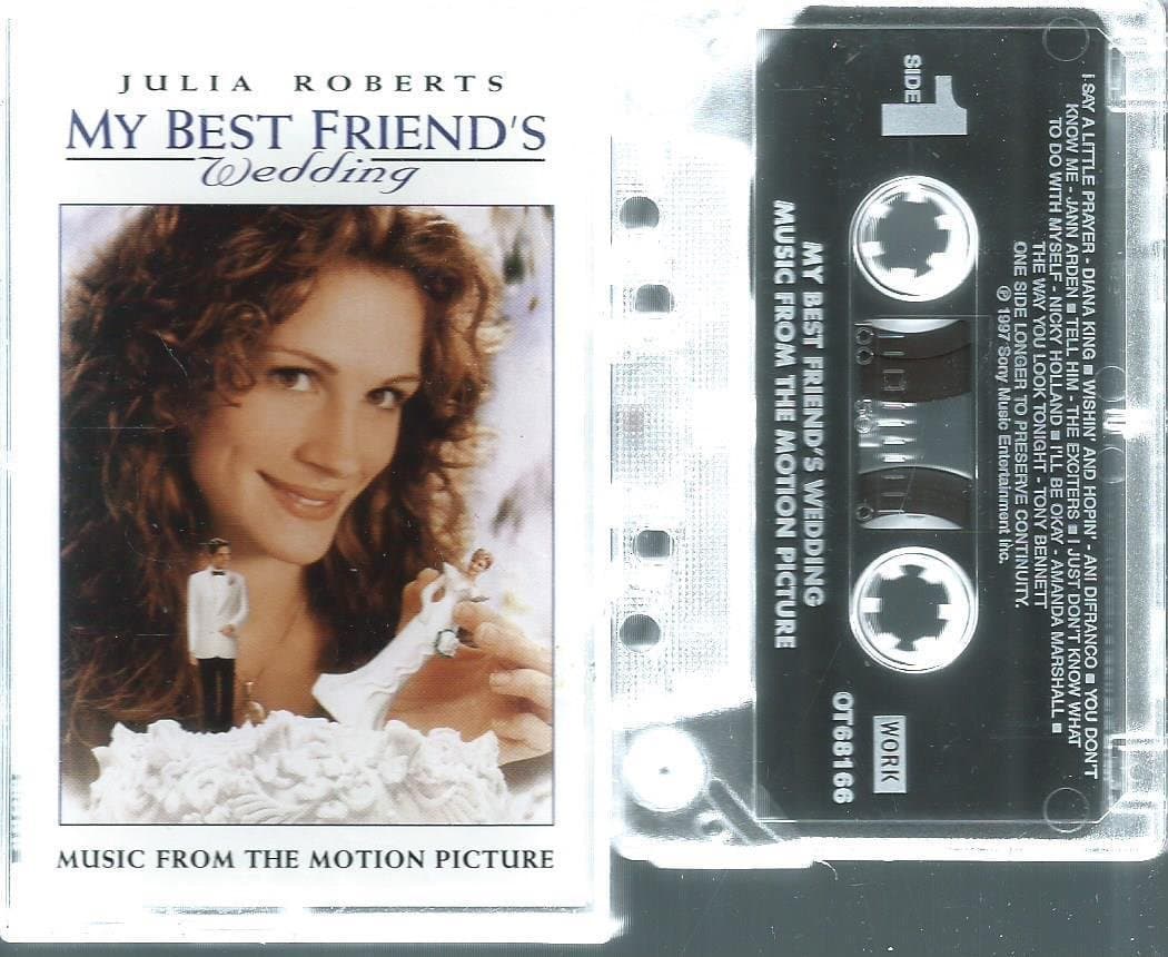 MY BEST FRIEND'S WEDDING MUSIC FROM THE MOTION PICTURE [Audio Cassette] Diana King; Ani DiFranco; Jann Arden; The Exciters; Amanda Marshall; Tony Bennett; Jackie DiShannon; Mary Chapin Carpenter; Various Artists and James Newton Howard by null