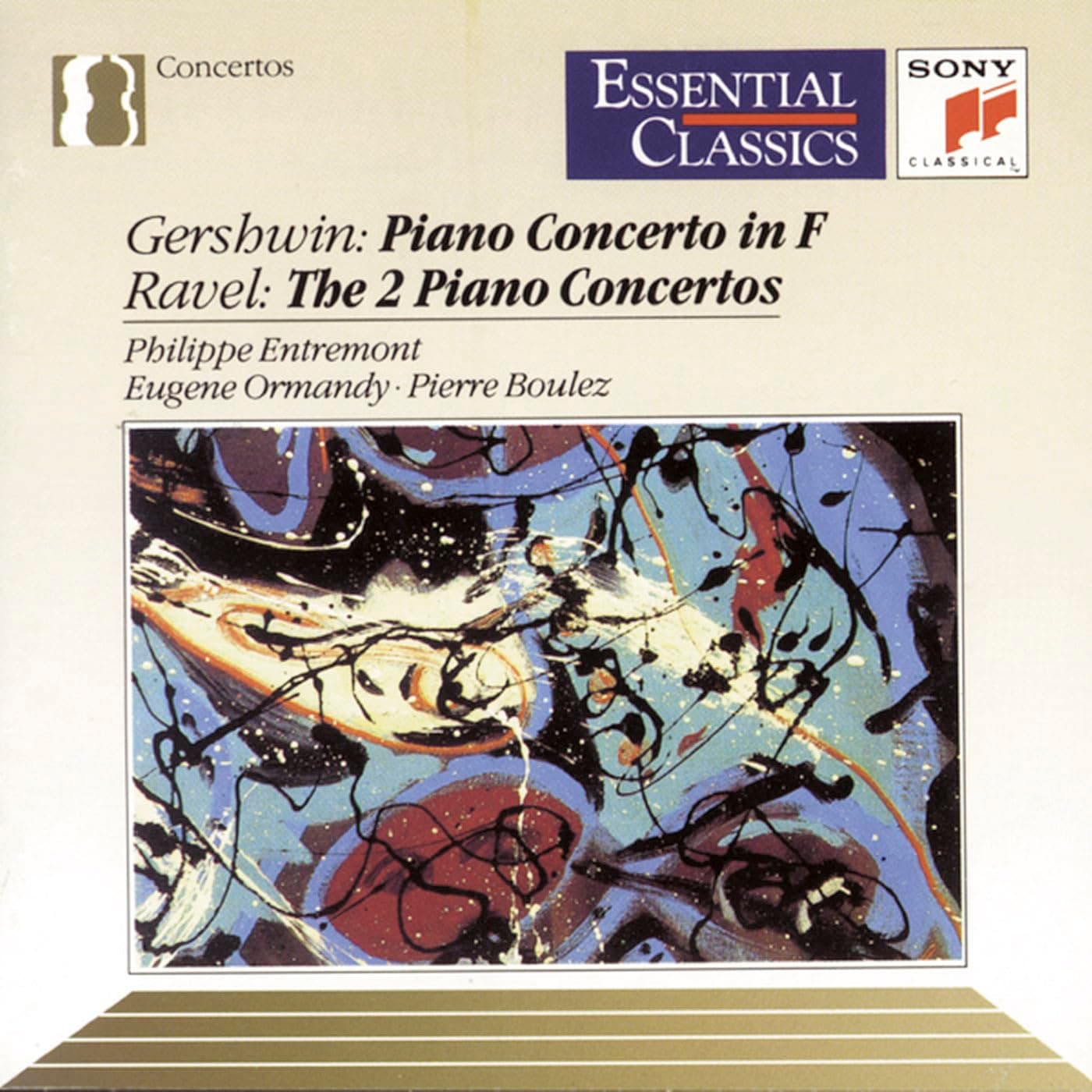 Gershwin & Ravel: Piano Concertos [Audio CD] Philippe Entremont