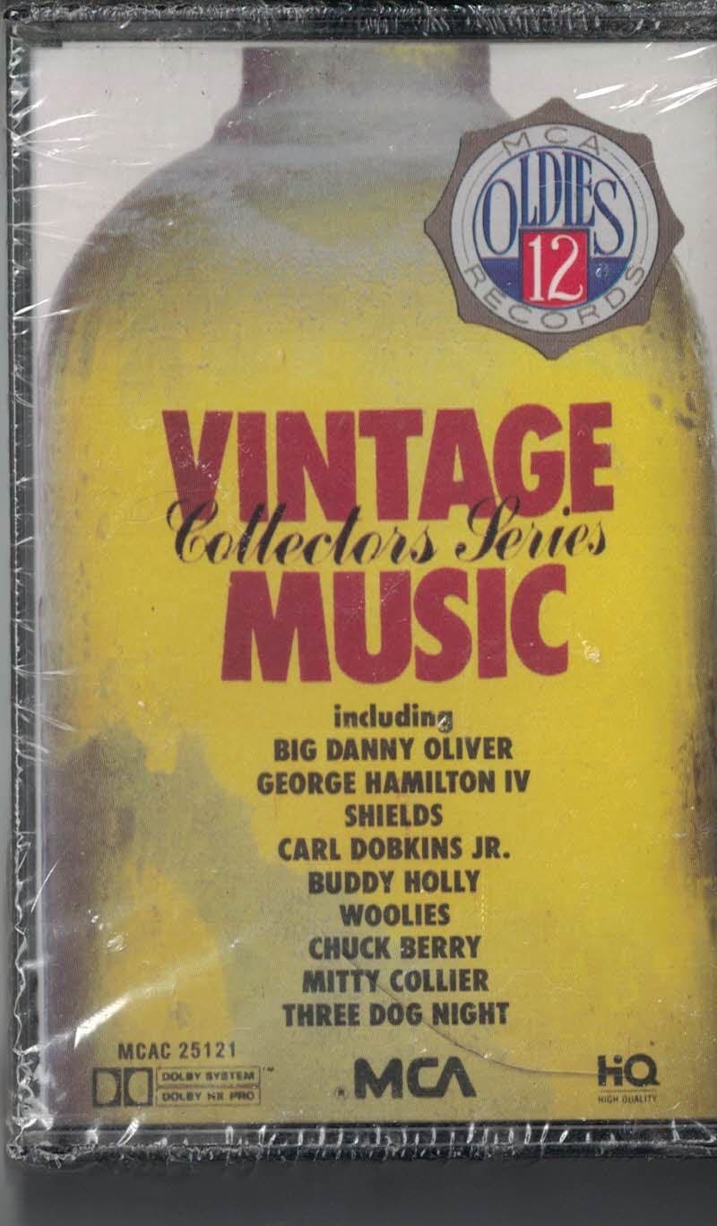 Vintage Music - Collectors Series - Volume 12 [Audio Cassette] Big Danny Oliver; George Hamilton IV; Shields; Carl Dobkins Jr.; Buddy Holly; Woolies; Chuck Berry; Mitty Collier and Three Dog Night by null