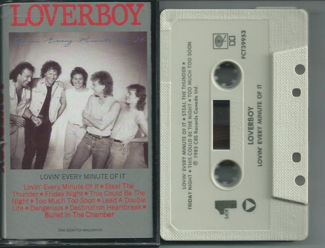 Lovin Every Minute of It [Audio Cassette] Loverboy