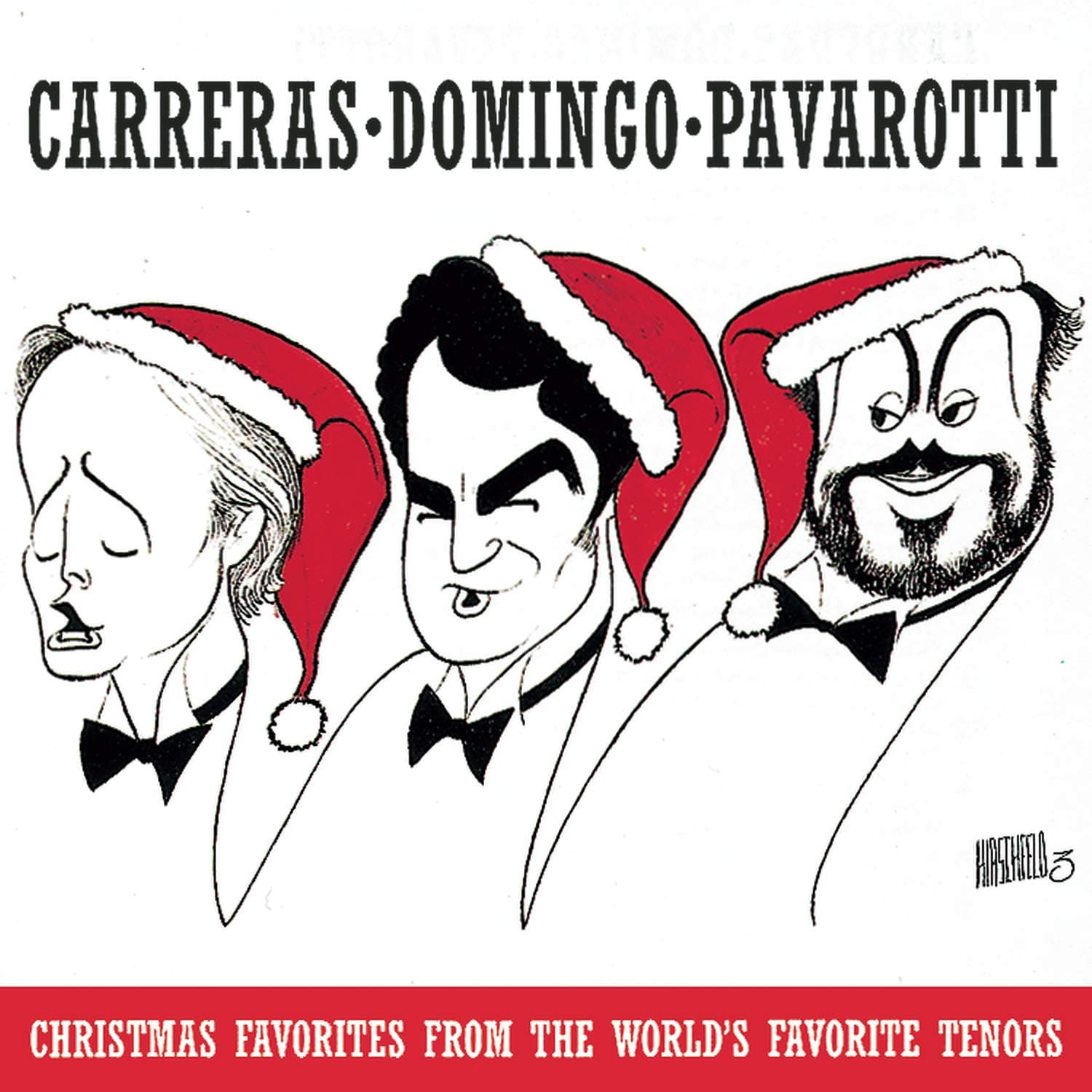 Christmas Favorites from the World's Favorite Tenors [Audio CD] Domingo/Carreras/Pavarotti by null
