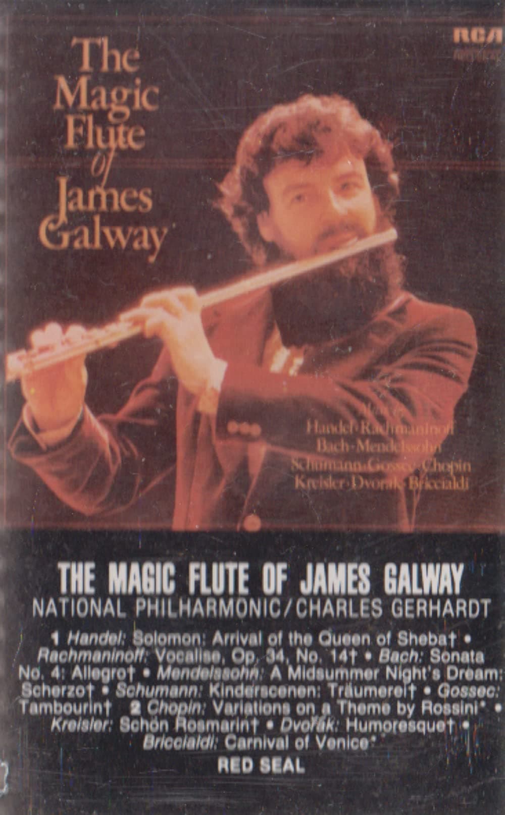James Galway & National Philharmonic: The Magic Flute of James Galway Cassette Tape by null