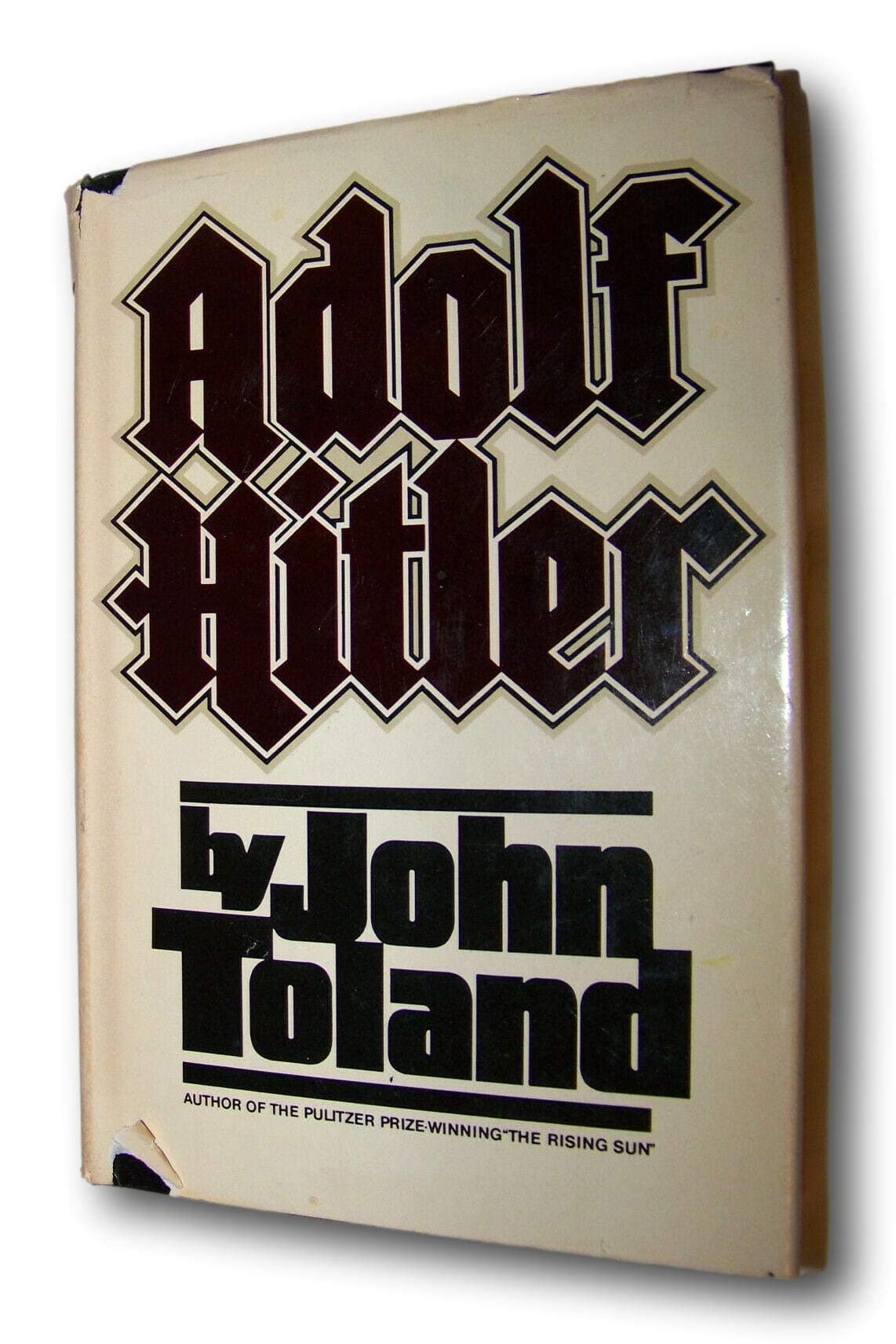 Rare 1976 HB Book ADOLF HITLER VOLUME I by JOHN TOLAND; BIOGRAPHY, NAZI GERMANY [Hardcover] John Toland by null