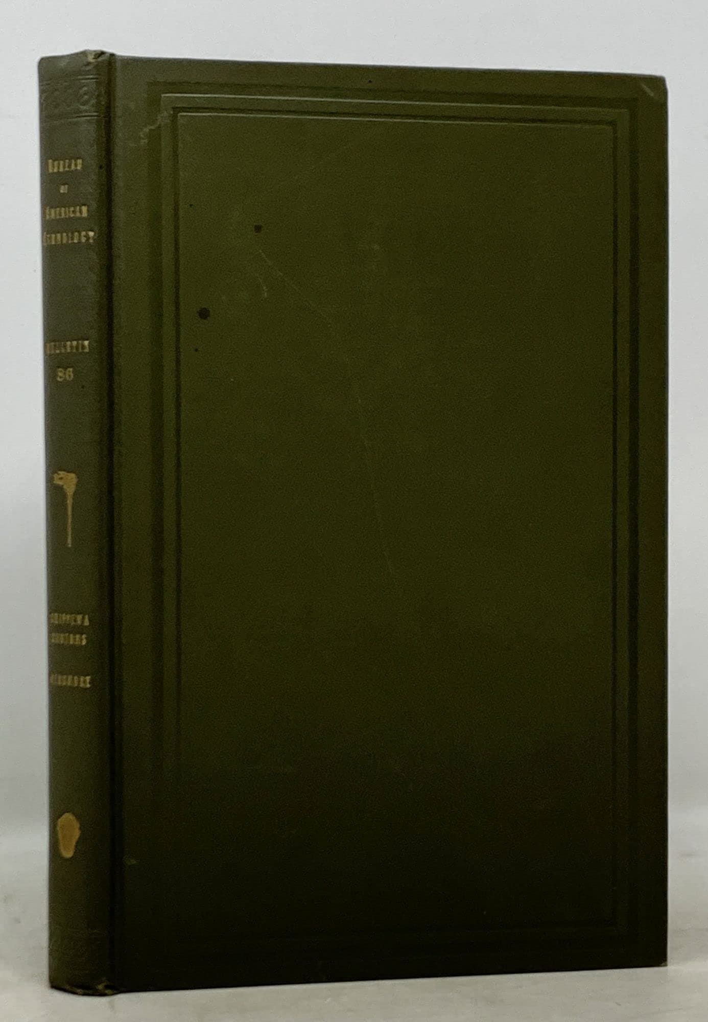 CHIPPEWA CUSTOMS. Smithsonian Instistution Bureau of American Ethnology Bulletin 86. [Hardcover] Frances Densmore by null