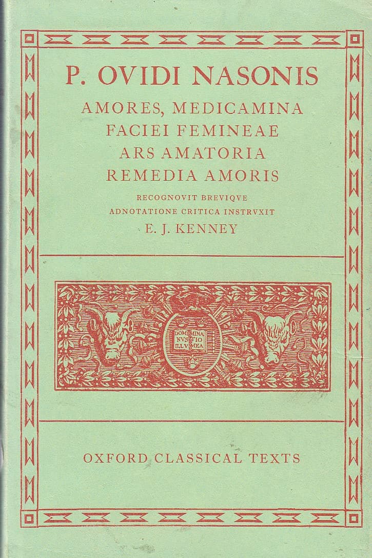 P. Ovidi Nasonis Amores Medica [Hardcover] P. Ovidi Nasonis [Ovid] by null