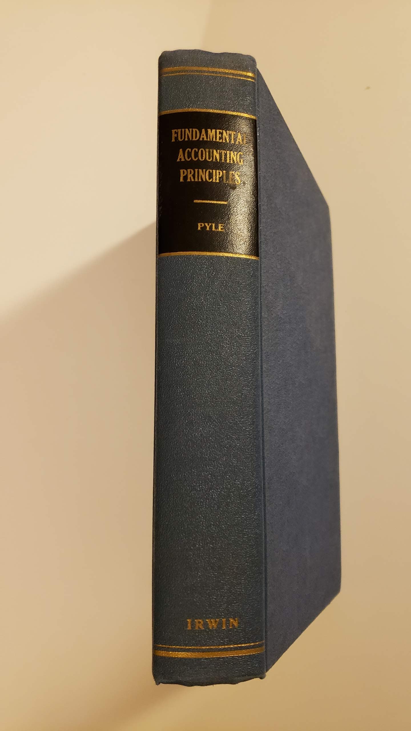 Fundamental Accounting Principles, Fourth Edition [Unknown Binding] William W. & White Pyle by null
