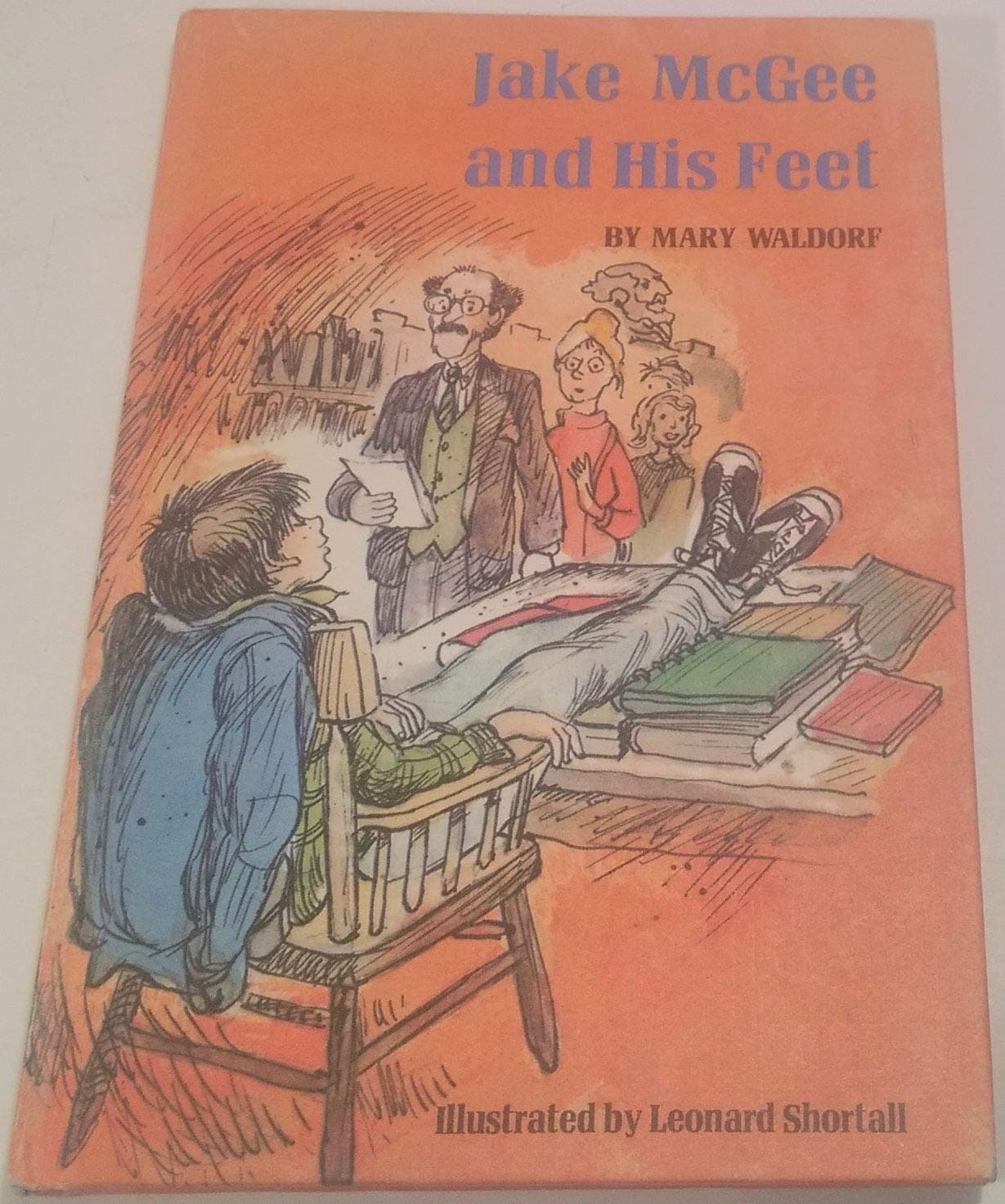 Weekly reader books presents Jake McGee and his feet [Hardcover] waldorf, mary by null