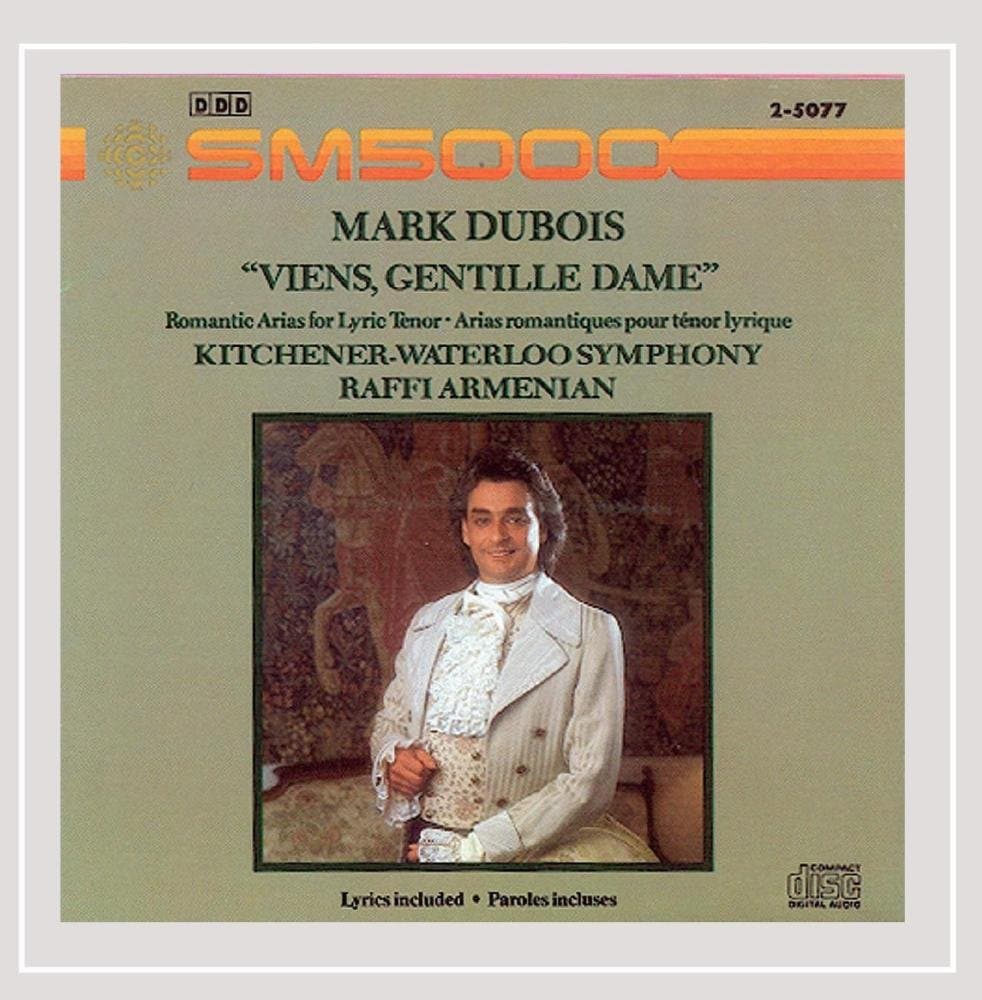 Romantic Arias for Lyric Tenor [Audio CD] Mark DuBois