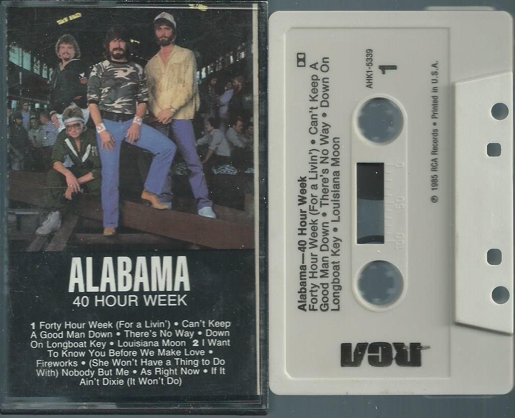 Forty Hour Week [Audio Cassette] Alabama by null