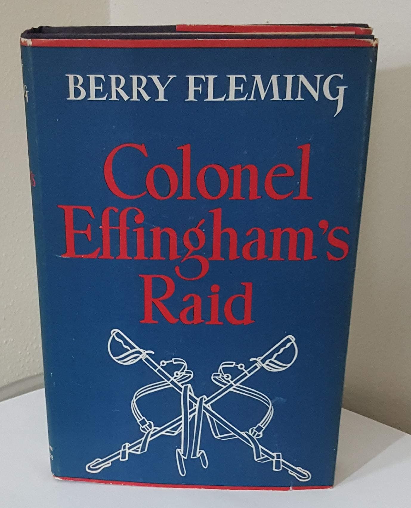RARE 1943 1ST EDITION COLONEL EFFINGHAM'S RAID GEORGIA TOWN CONFEDERATE MONUMENT [Hardcover] BERRY FLEMING [Hardcover] Fleming, Berry by null