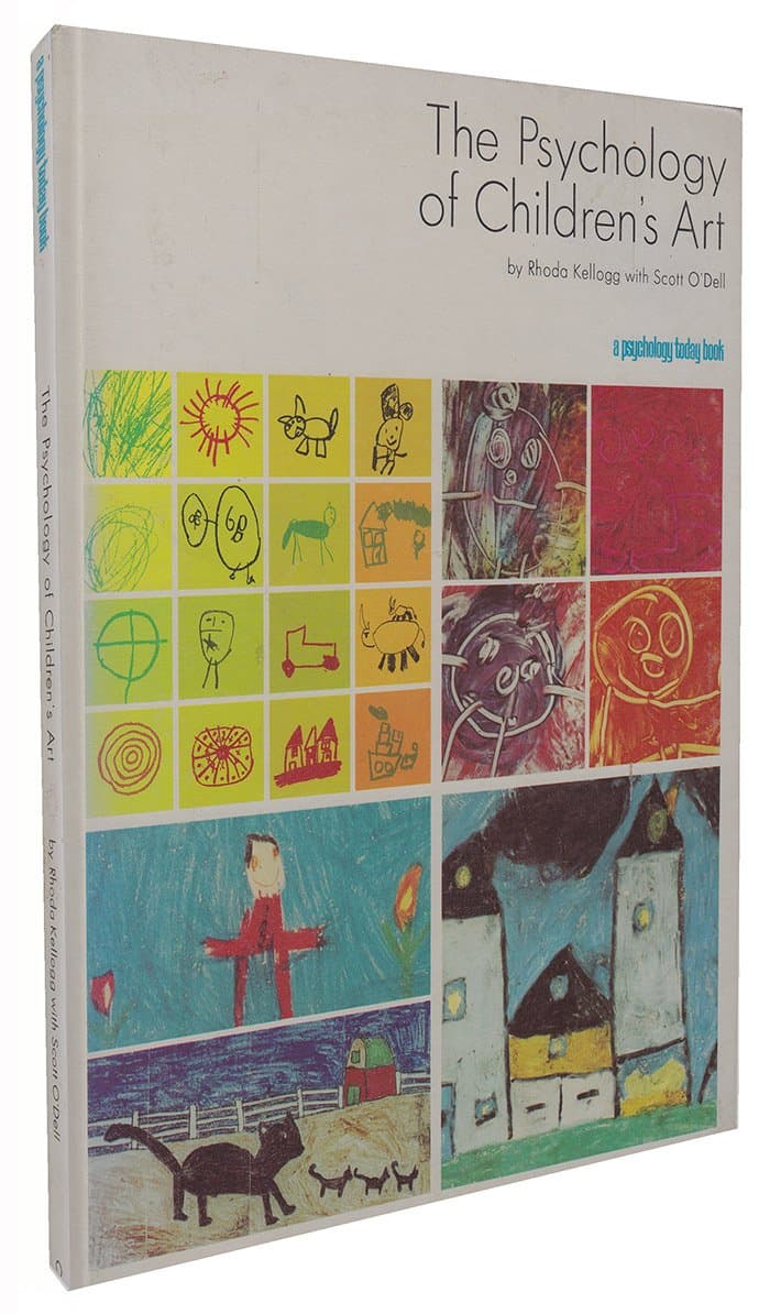 The Psychology of Children's Art: A Psychology Today Book [Hardcover] Kellogg, Rhoda, O'Dell, Scott by null