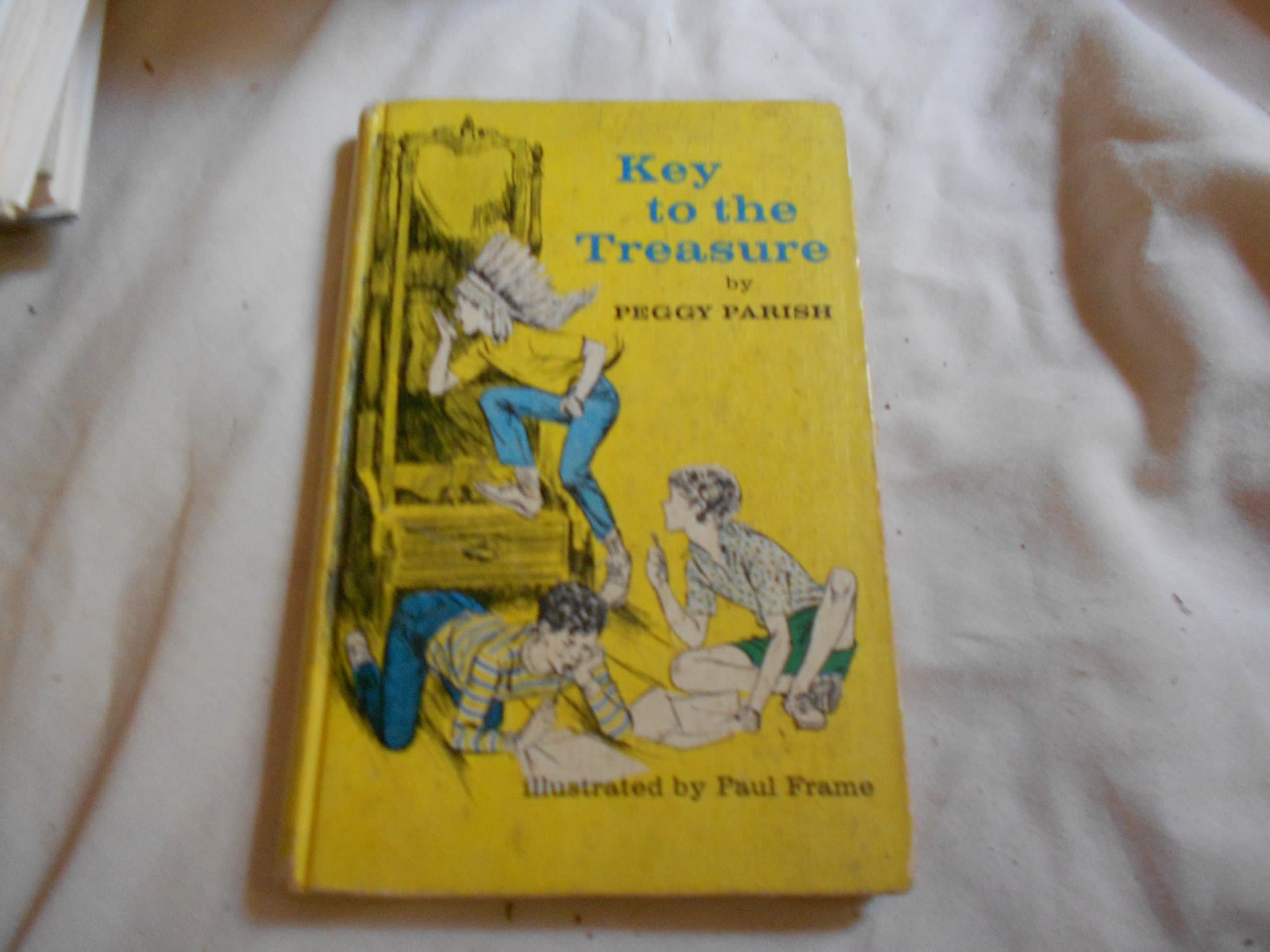 Key To The Treasure [Hardcover] Peggy Parish and Frame, Paul by null